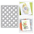 Новинка 2021, прямоугольный полосатый фон, металлические Вырубные штампы для рукоделия, скрапбукинга, открыток и альбомов без наборы штампов