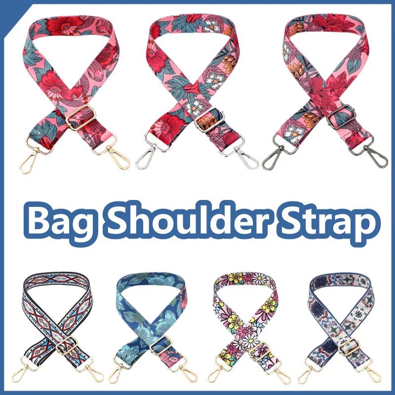 

Nylon Belt Bag Straps for Women Shoulder Messenger Bags Adjustable Wide Strap Rainbow Handbag Part Accessories