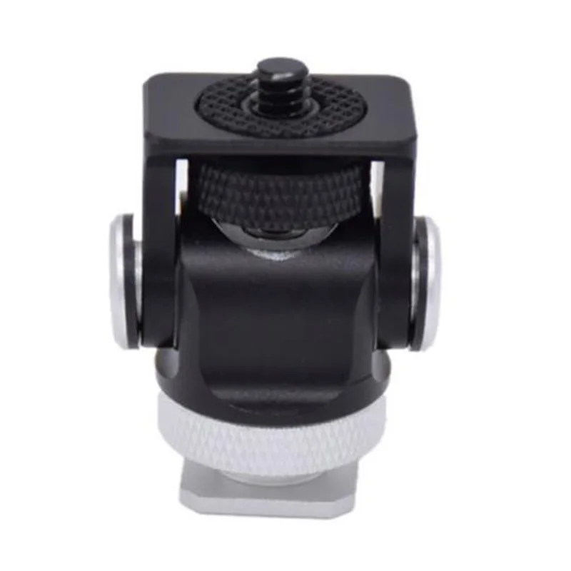 1/4 ''винт Горячий башмак регулируемое крепление монитор адаптер для вспышки