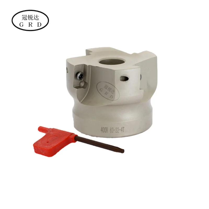 Торцевые фрезы 400R-63-22-4T торцевые головки 400r 63 22 4t для apmt1604 вставки bt nt mt r8 fmb22