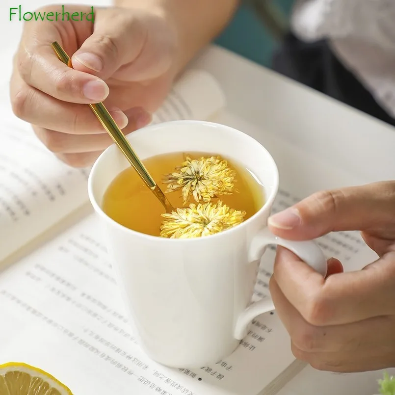 Керамическая кружка кофейная креативная чашка из костяного фарфора с крышкой