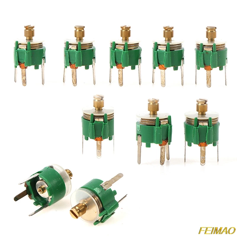 

10 шт. 5-20 пФ переменный конденсатор 8 мм высокочастотный конденсатор