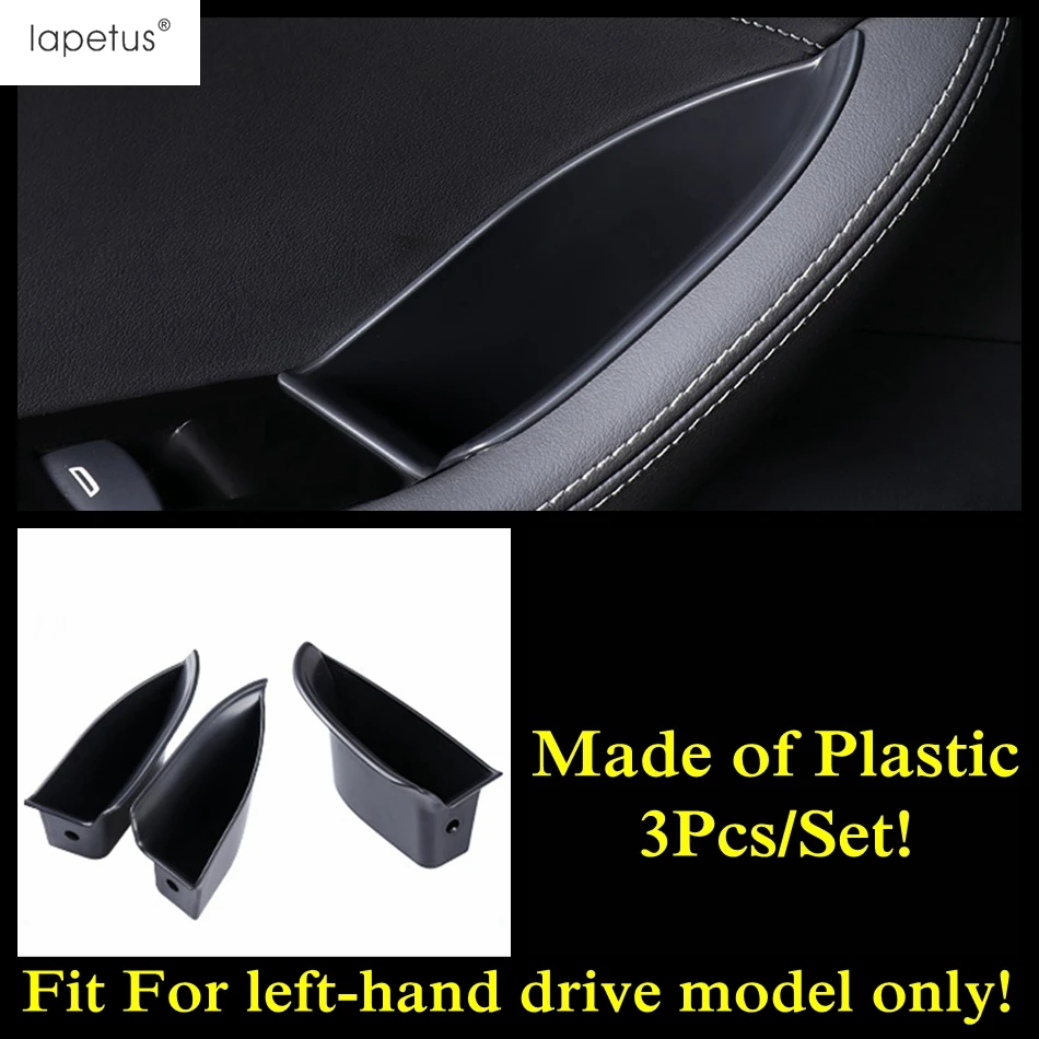 Продажа Lapetus автомобильные дверные ручки сумка для хранения Организатор ящик накладка держатель для телефона отделкой пластиковые аксессуары для ...