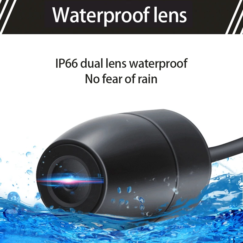 

1080P HD Motorcycle DVR 2.7 inch LCD Dual Camera Motorbike Dash Cam Video Camcorder Security DV123