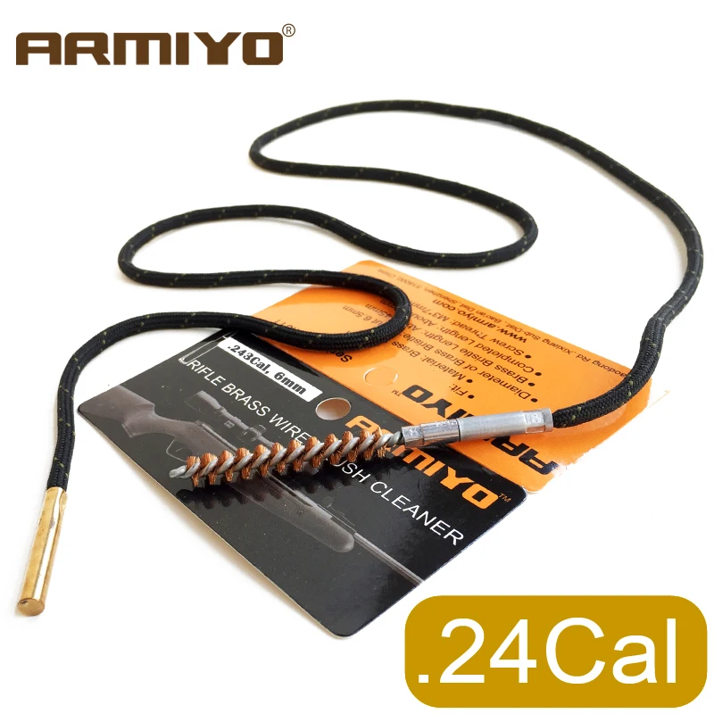 Щетка с отверстием для винтовки Armiyo Brush .243Cal 6 мм набор чистки ствола
