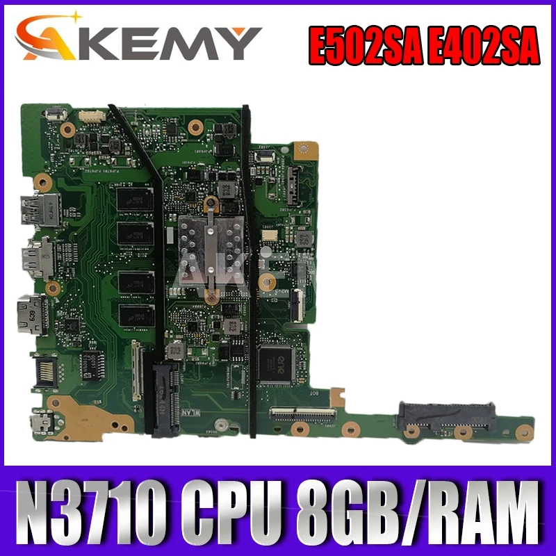 Материнская плата Akemy с процессором N3710 8 ГБ/ОЗУ E502SA E402SA для ноутбука Asus E502S E402S