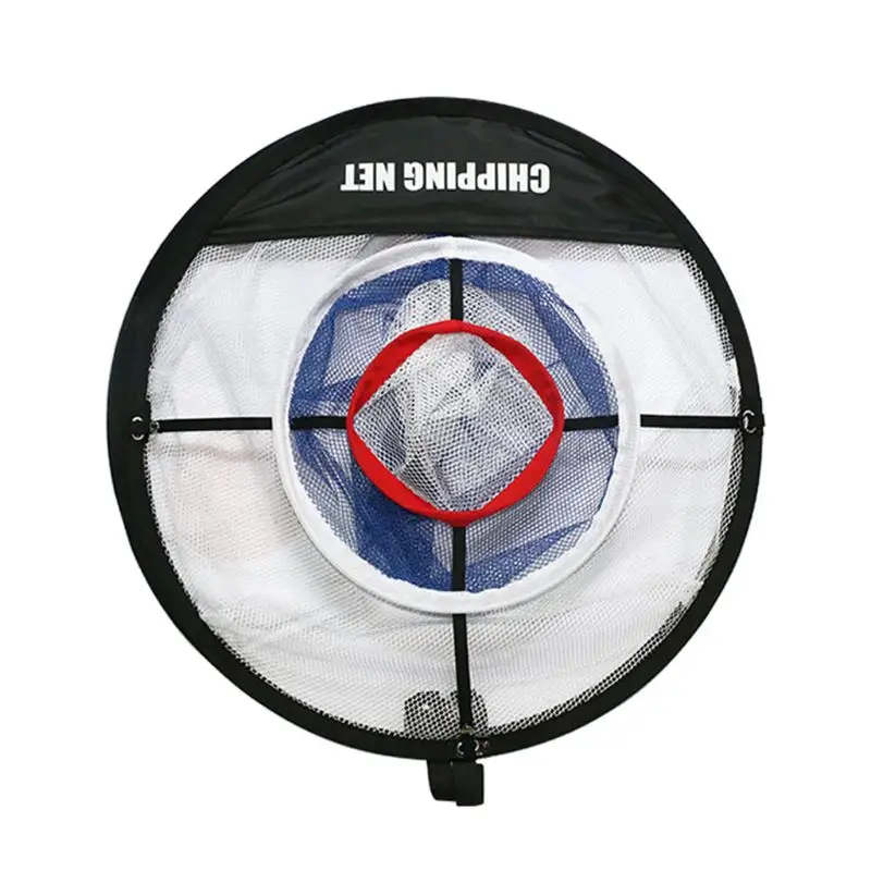 

Portable Golf Training Pitching Chipping Cages Net Hitting Aid Practice Net Mats Indoor Outdoor Bag Aids Easy Instant