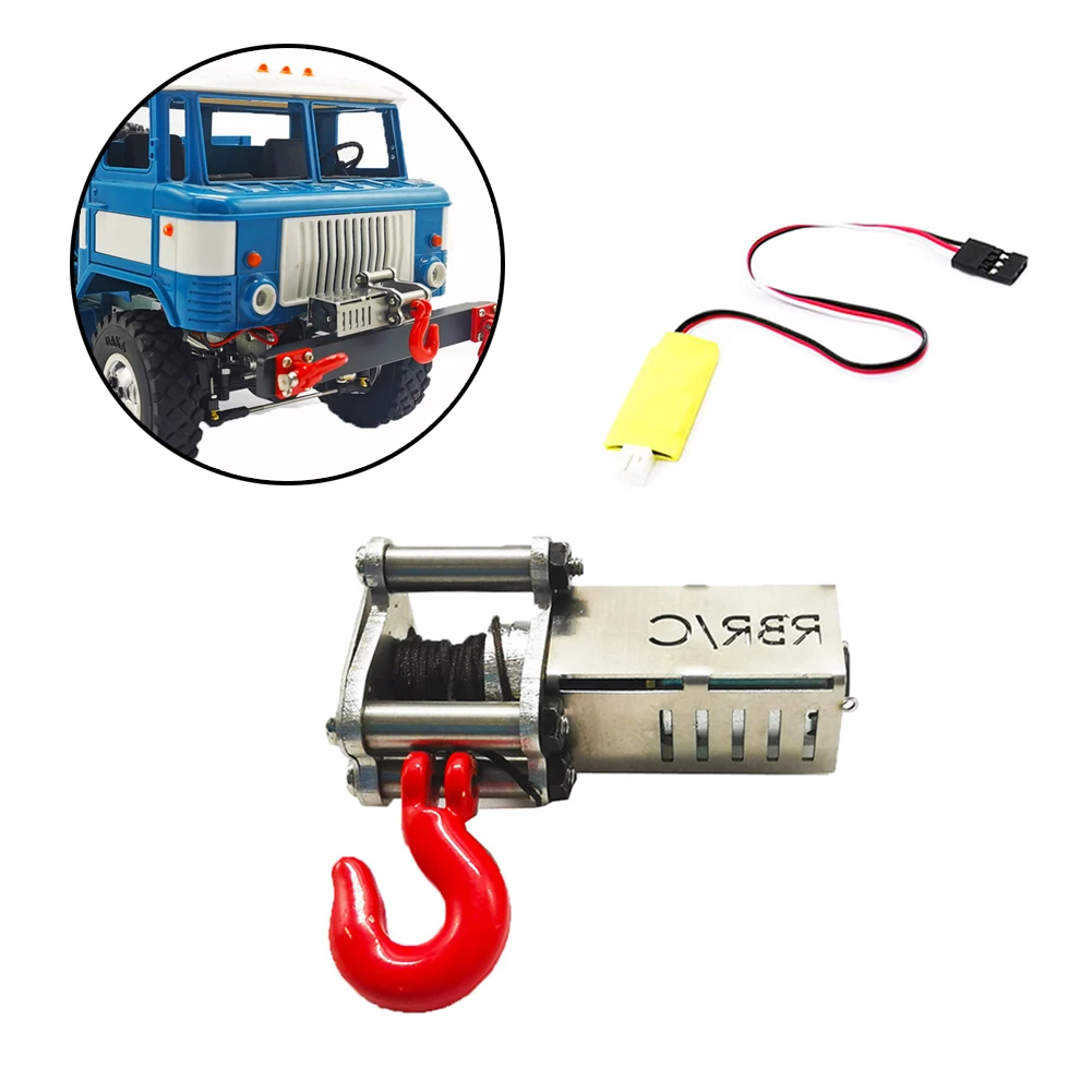 Радиоуправляемый грузовик прочная симуляция автоматическая лебедка небольшая