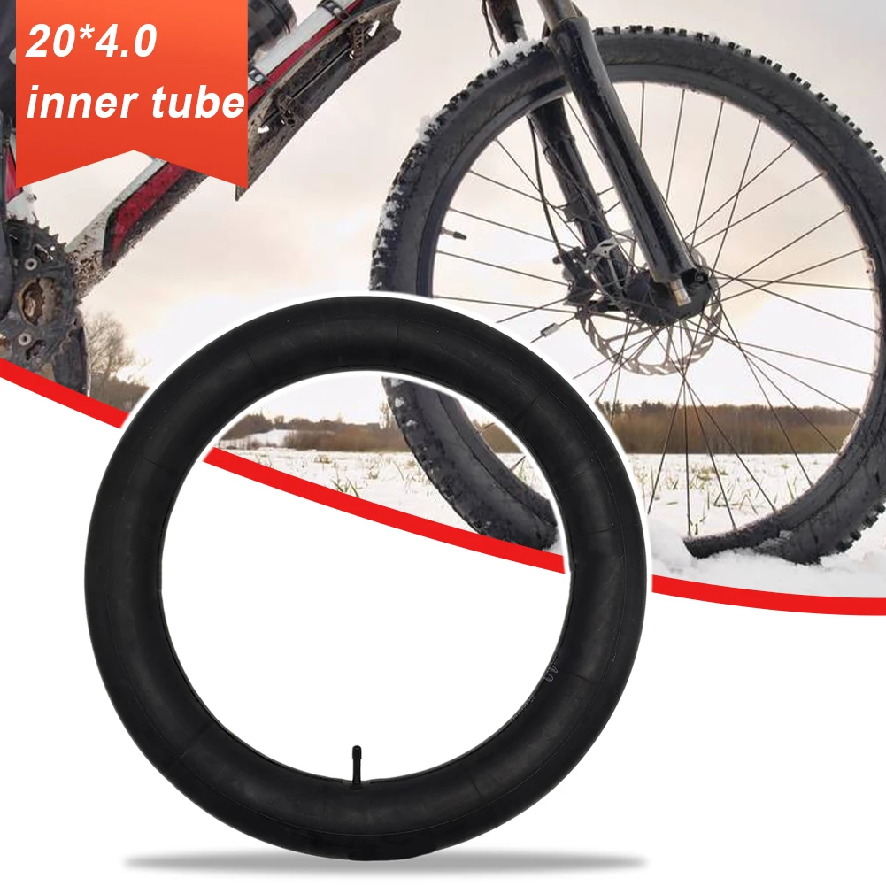 Велосипедные шины 20*4 дюйма надувные с клапаном шрадера для снегоходов