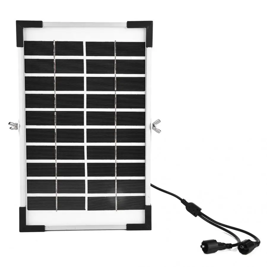 Новый 5 Вт Солнечный водяной насос двойная щетка насоса без аквариума фонтан Пруд