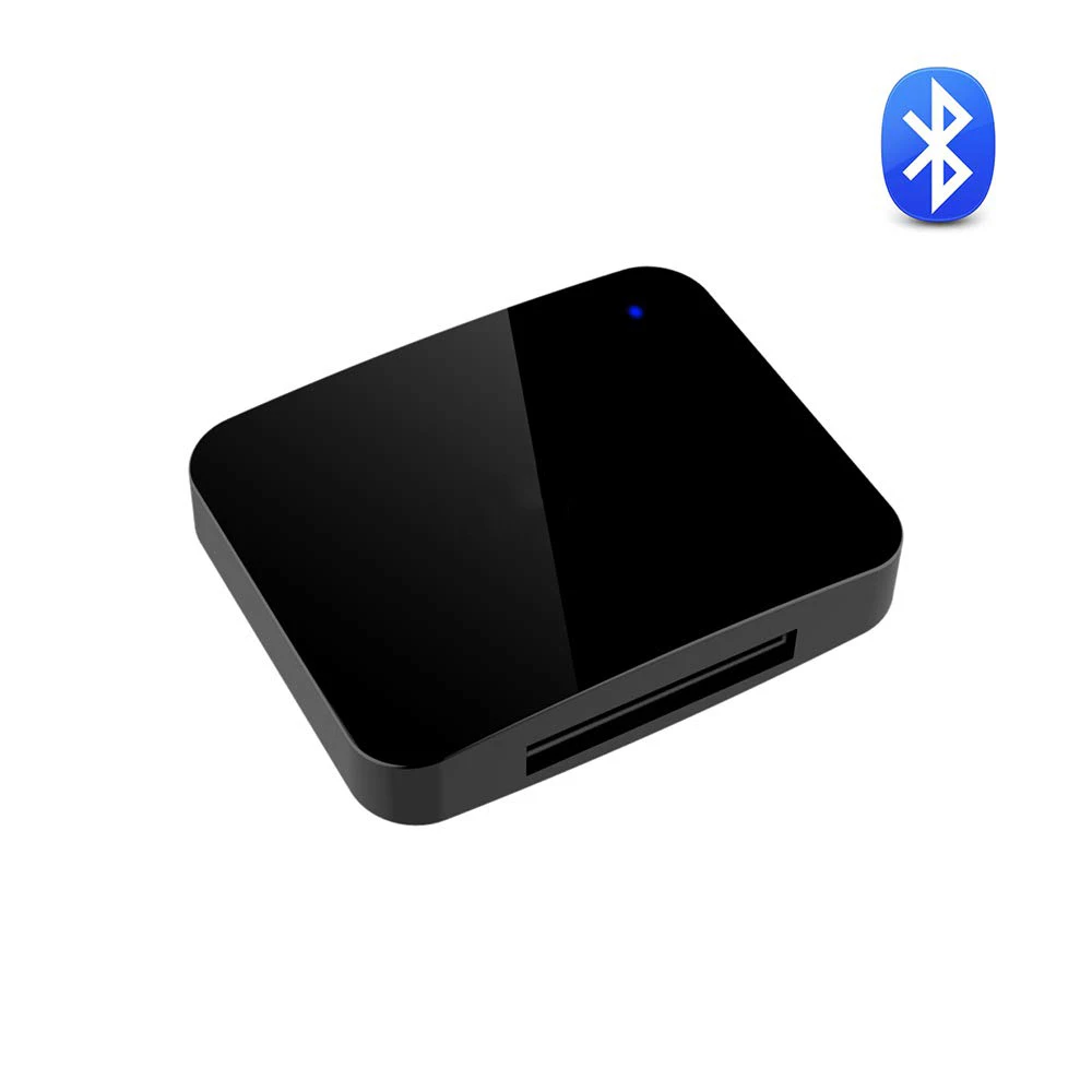 Фото Мини Bluetooth 5.0 A2DP стерео-приемник музыки с 30-контактным беспроводным аудиоадаптером для колонок Yamaha TSX130 TSX70 PDX13 CRX-040 Мини Bluetooth 5.0 A2DP стерео-приемник музыки с 30-контактным беспроводным аудиоадаптером для колонок Yamaha TSX130 TSX70 PDX13 CRX-040