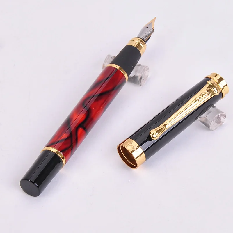 

1pc/lot 5 Colors Luxury Gold Trim Jinhao 500 Metal Ink/fountain Pen School Supplies Office and Business Pens for Writing New