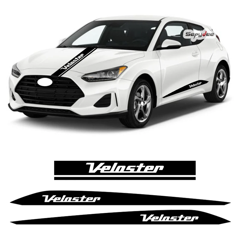 3 шт. наклейки на капот автомобиля Hyundai Veloster N JS FS Turbo | Автомобили и мотоциклы