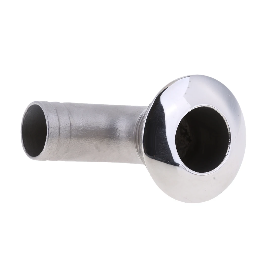 

3pcs 316 Stainless Steel Boat Yacht Deck Drain Scupper 90 Degree 25mm