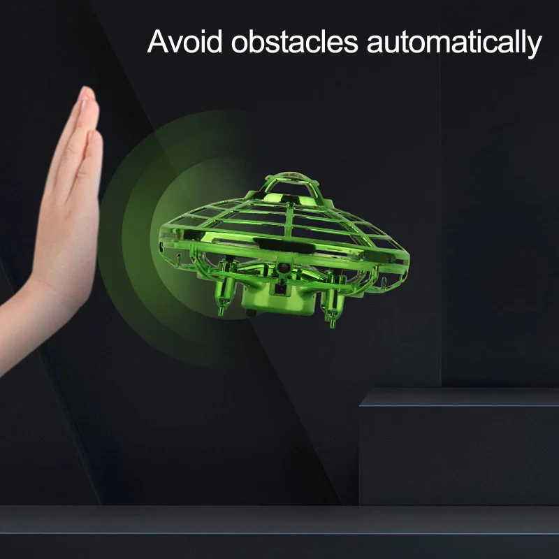 Индукционный ручной мини Дрон Электрический Летающий НЛО для мальчиков
