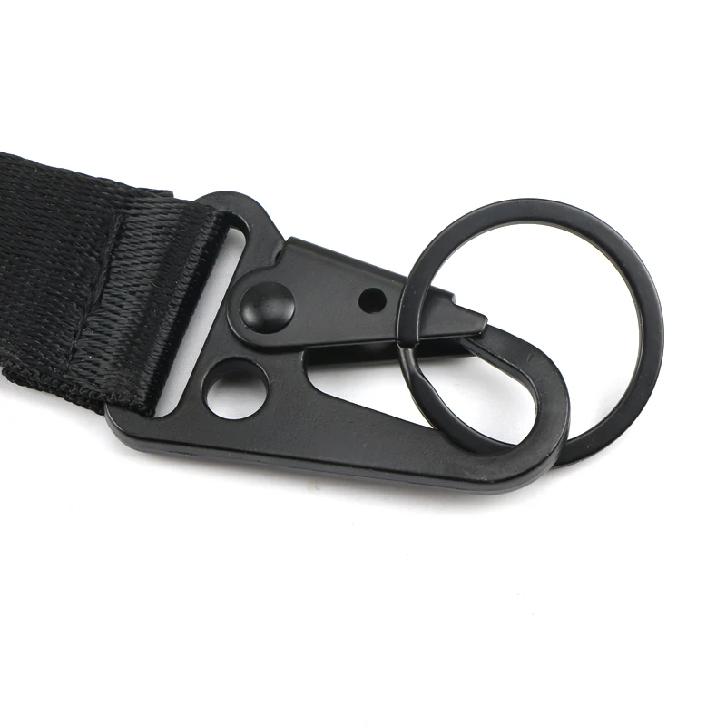 1 шт. шнурок для автомобильного брелка подвесной ремень с черным крючком брелок