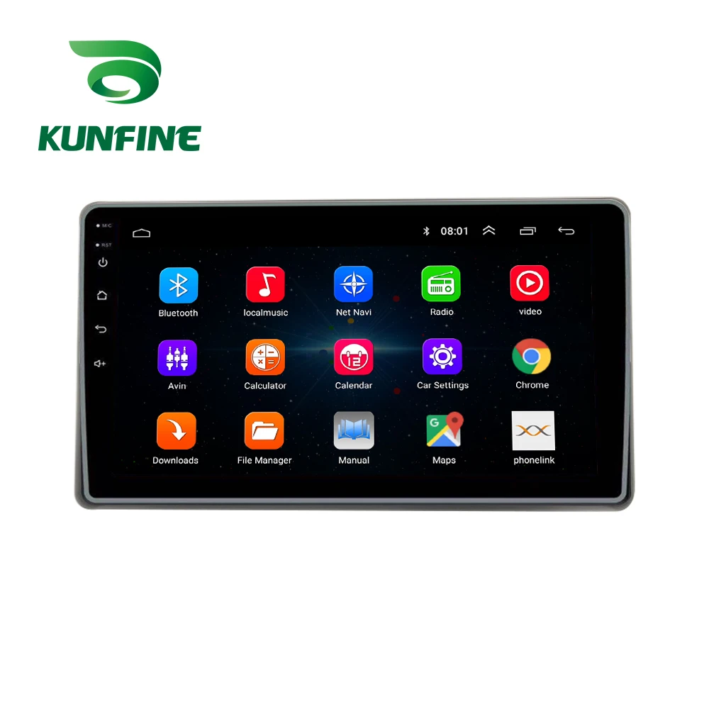 Автомагнитола на Android 10 0 Восьмиядерный процессор DVD GPS-навигатор безрамочный для