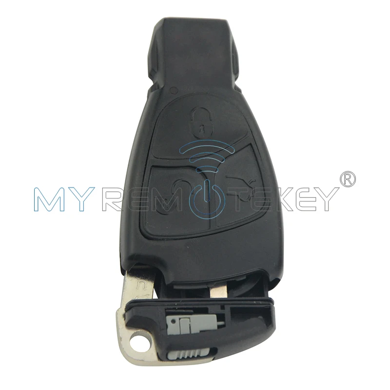 Чехол для смарт ключей с 3 кнопками включая вставной ключ и держатель