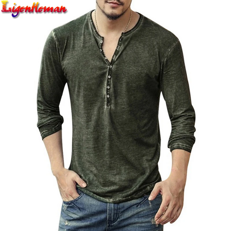 Футболка мужская приталенная на пуговицах брендовая дизайнерская хлопковая