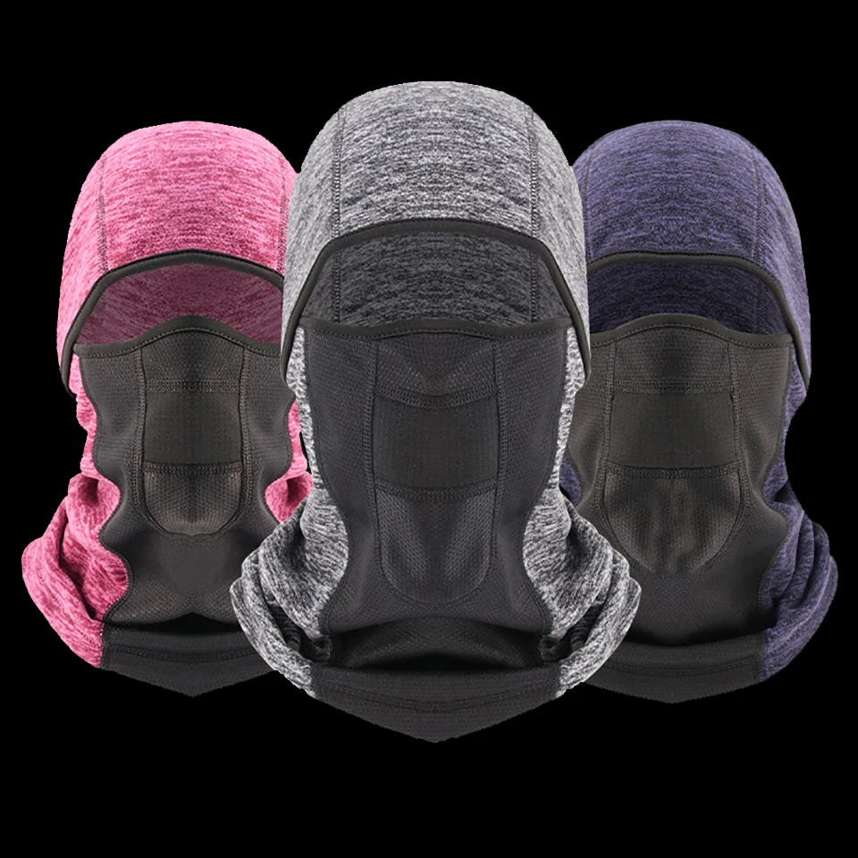 

WALK FISH Warmth Fishing Skin-friendly Balaclava Plus Velvet Soft Mask Outdoor Hiking Cycling Camping Windproof Unisex Headwear