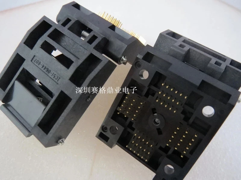 Оригинальный YAMAICHI IC тестовое сиденье IC51 0644 807 программа горения TQFP64 QFP64 гнездо
