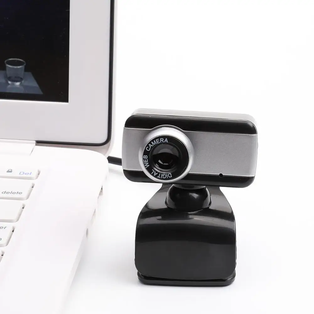 Веб-камера с USB-зажимом 480P для ноутбука компьютера видеоконференций прямых