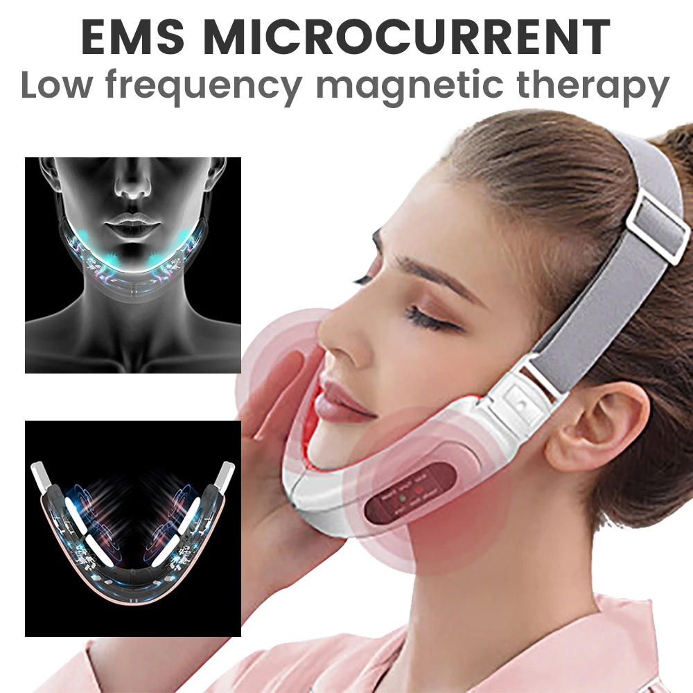 Светодиодный Массажер для кожи лица Инструменты ухода за глазами вибрирующий