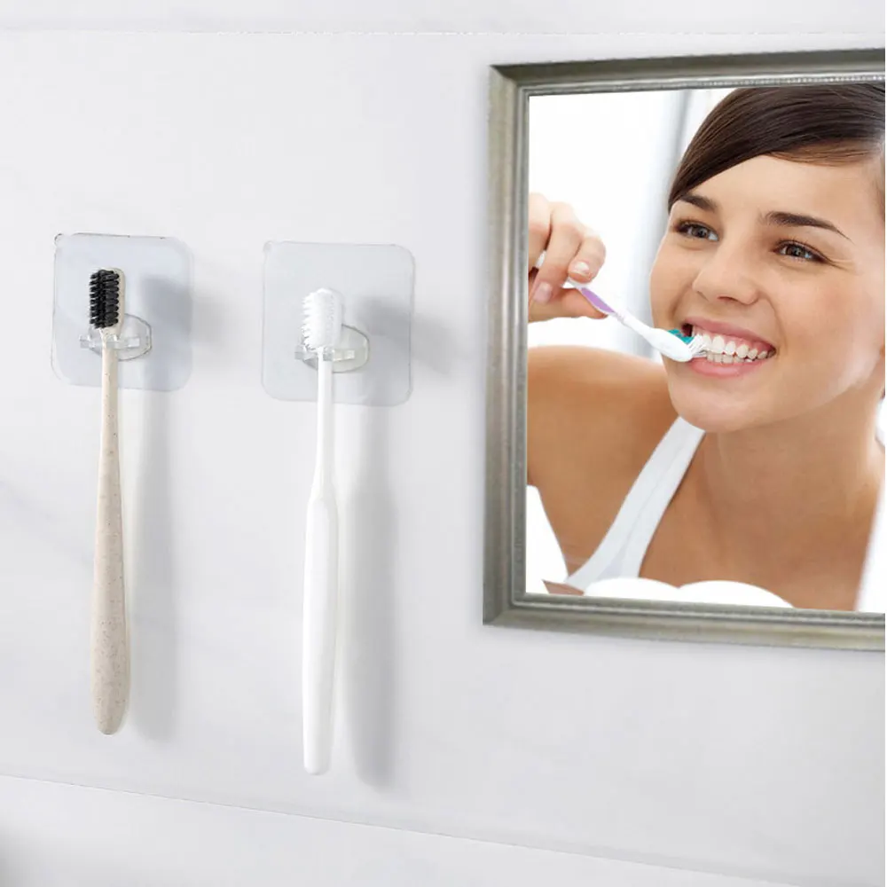Держатель для зубной щетки прозрачная подставка путешествий органайзер