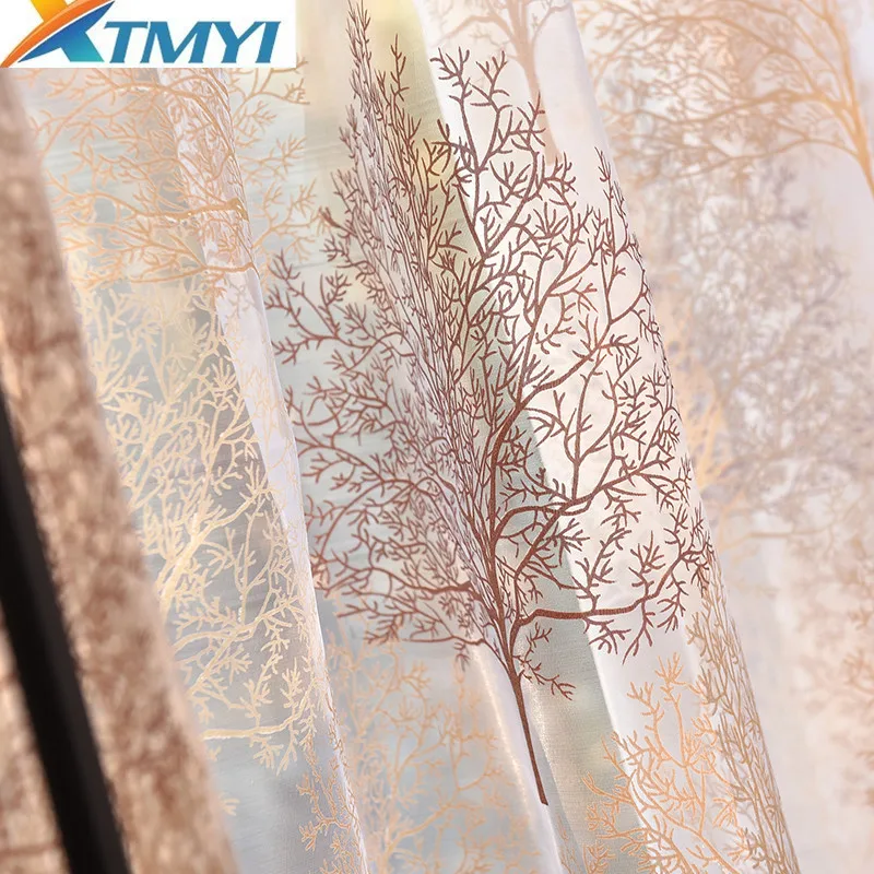 Тюль Шторы s для Гостиная элегантный перо Кухня Спальня домашние декоративные