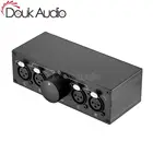 Douk Auido Little Bear MC103 3(1)-IN-1(3)-OUT XLR баланс стерео аудио переключатель пассивный селектор распределитель коробка