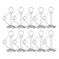 10 pack outdoor camping octopus spring deck peg wind rope buckle awning tent stakes hook board peg tent tensioners cord adjuster