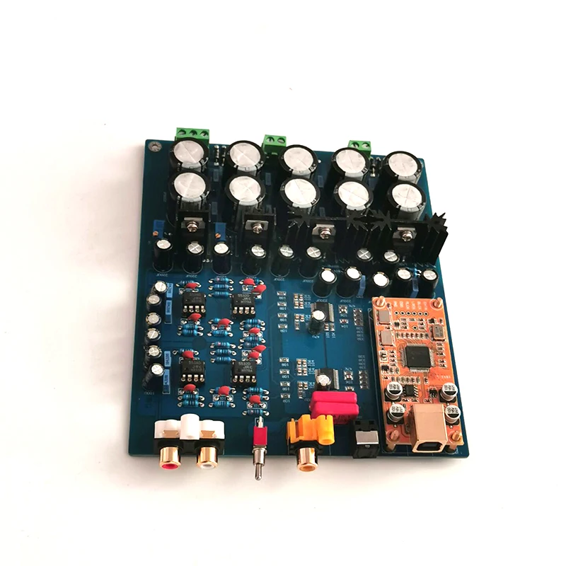 AK4396VF + AK4113 декодер DAC двойной чип плата поддерживает оптоволоконный коаксиальный