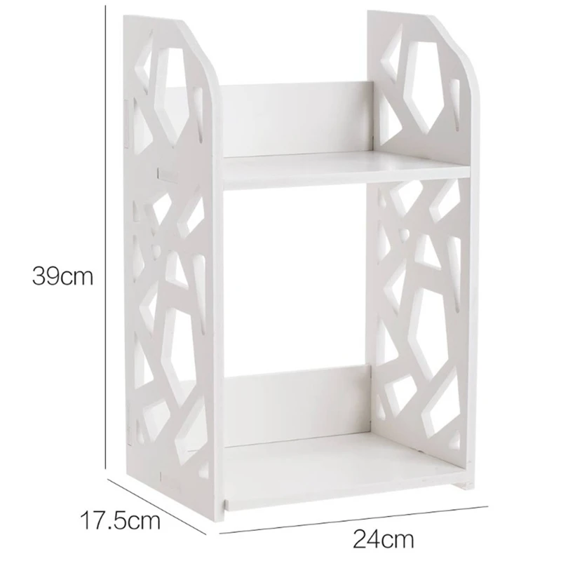 

Bathroom Toiletries Storage Shelves Office Book Storage Shelf Kitchen Dishes Spice Organizer Rack Desktop Bookshelf