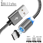 Кабель USB Type-C, для Samsung galaxy S10, A30, Huawei P20, Honor 9X, 10, 20 Pro, 360 градусов, Круглый, магнитный