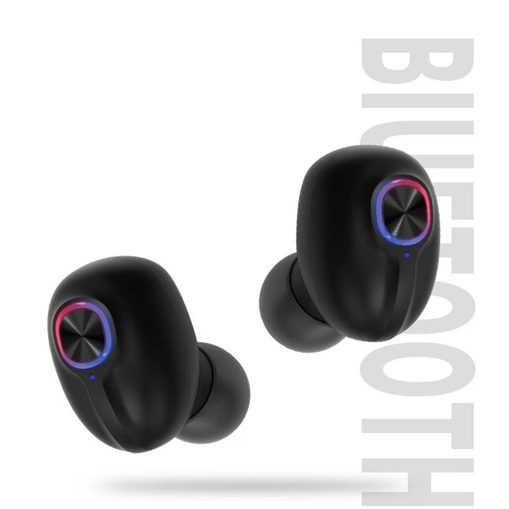 T15 беспроводная Bluetooth гарнитура TWS 5 0 светодиодный цифровой дисплей 3D стерео