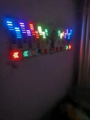 

Car Sticker Music Rhythm LED Flash Light Lamp Car Rear Windshield Decorative Light Sound Activated Equalizer With Control Box