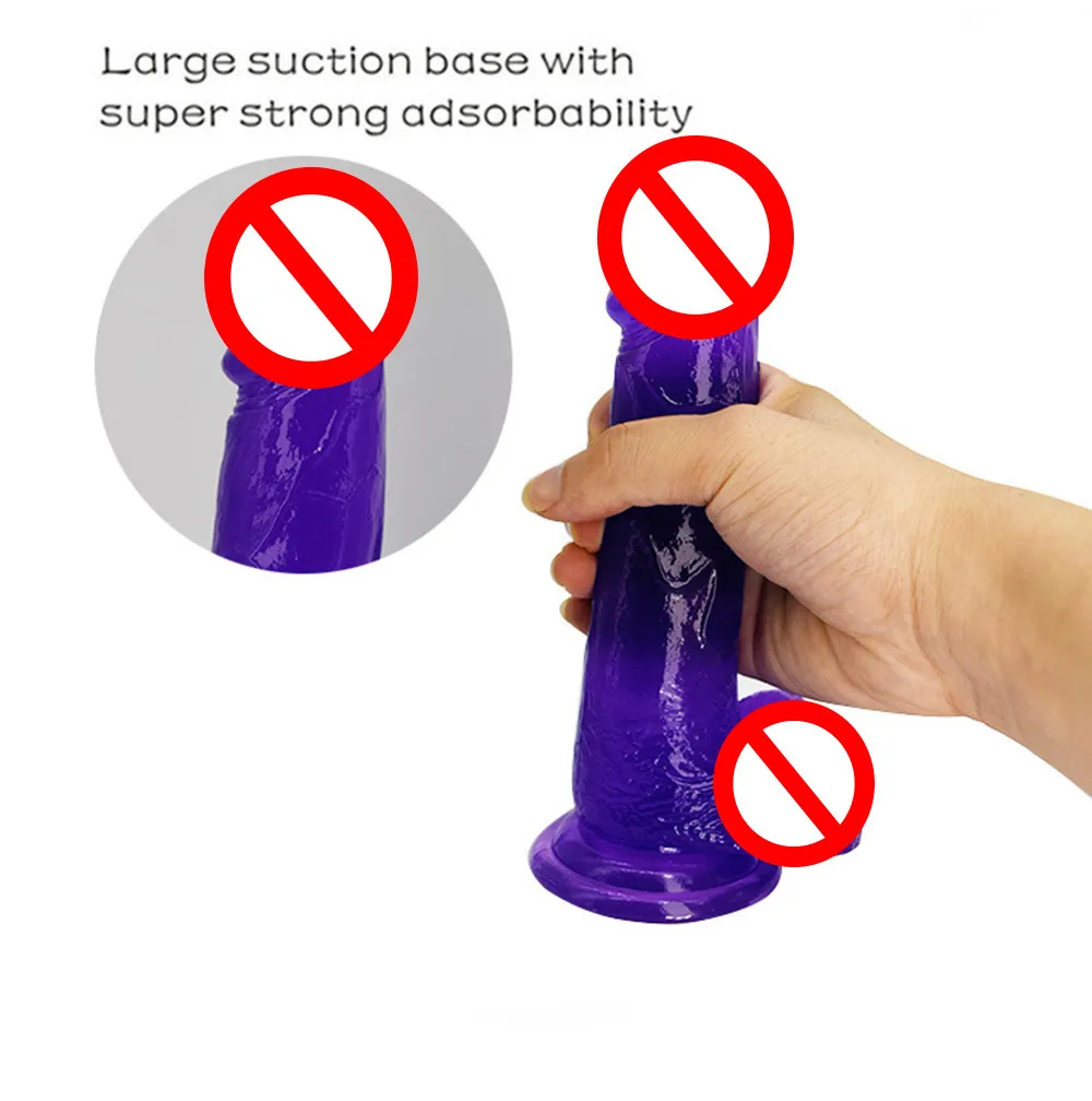 Реалистичный фаллоимитатор S/M/L Женский мастурбатор для стимуляции точки G