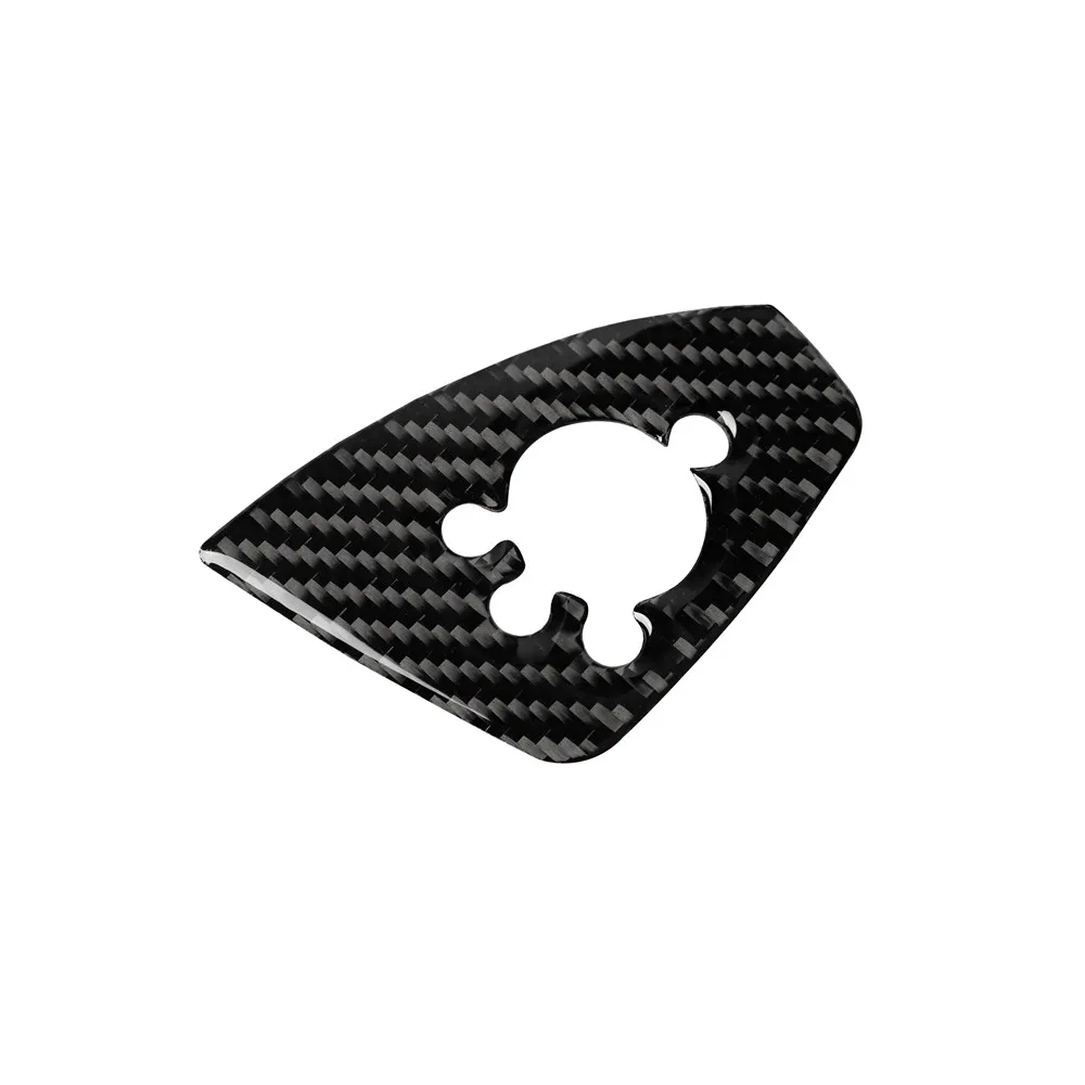 LHD B-Style наклейка на дверь из настоящего углеродного волокна автомобильные