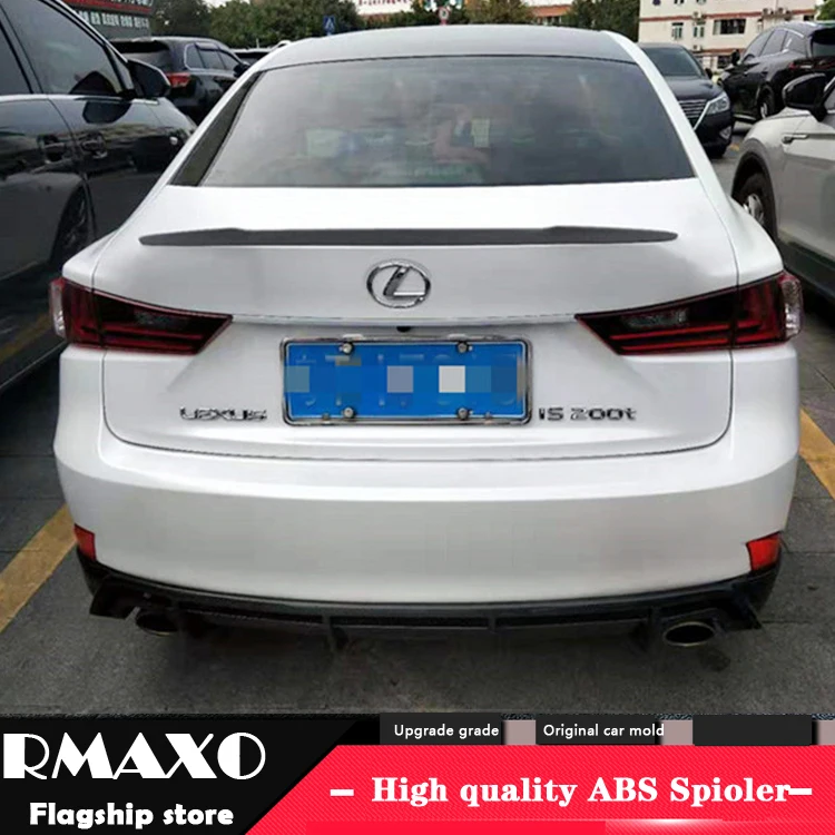 Спойлер для LEXUS IS250 IS300 IS200 2012-2018 IS спойлер из высококачественного АБС-материала