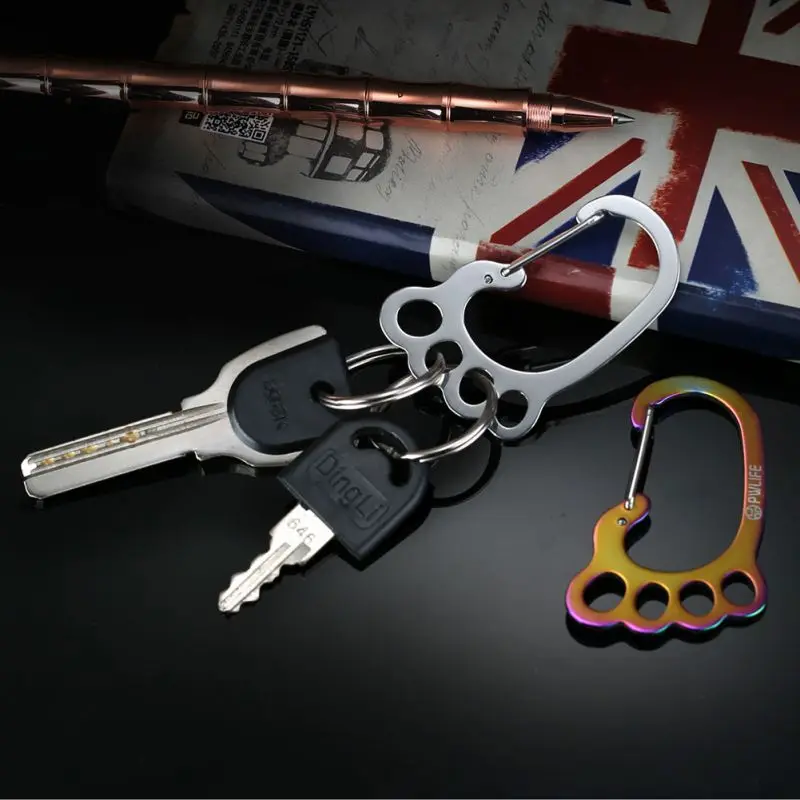 

1 шт., брелок для ключей из нержавеющей стали