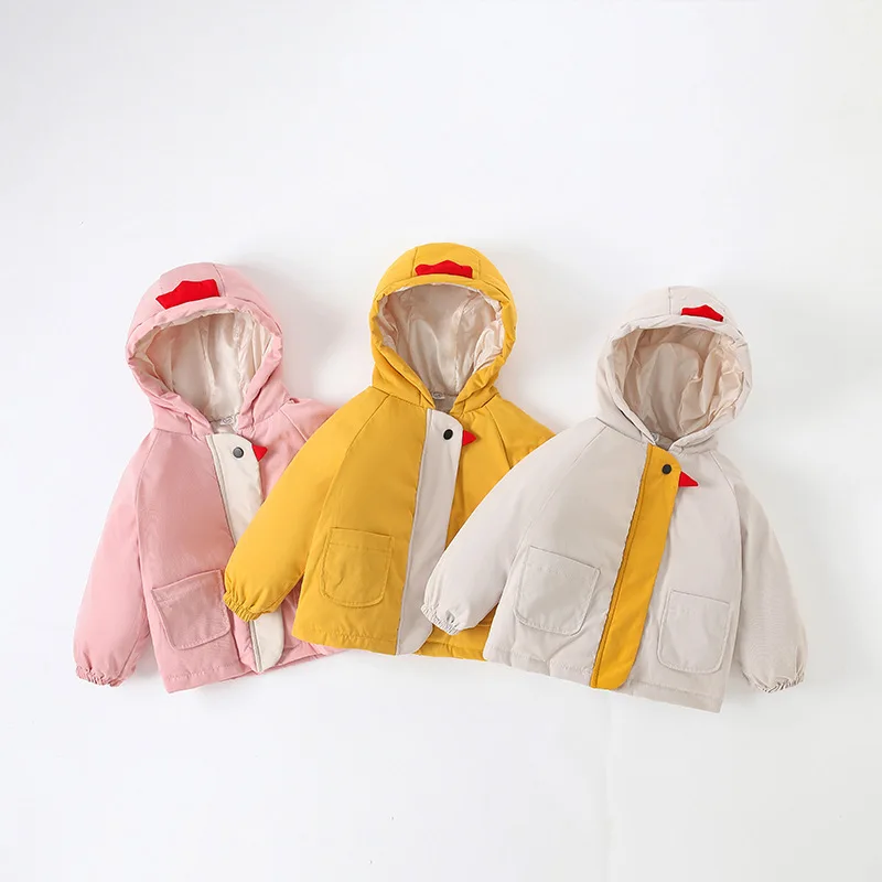 Новинка 2021 детская стеганая куртка на осень и зиму для девочек Корейская мужская