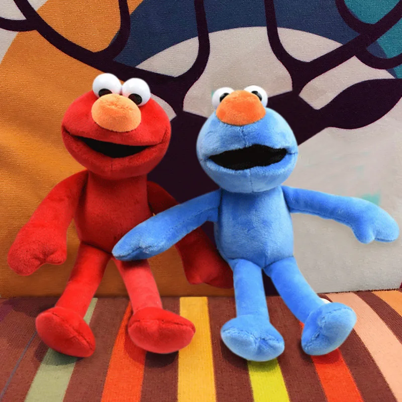 Коллекция 2020 года плюшевый брелок в виде Улица Сезам для ключей печенья Elmo