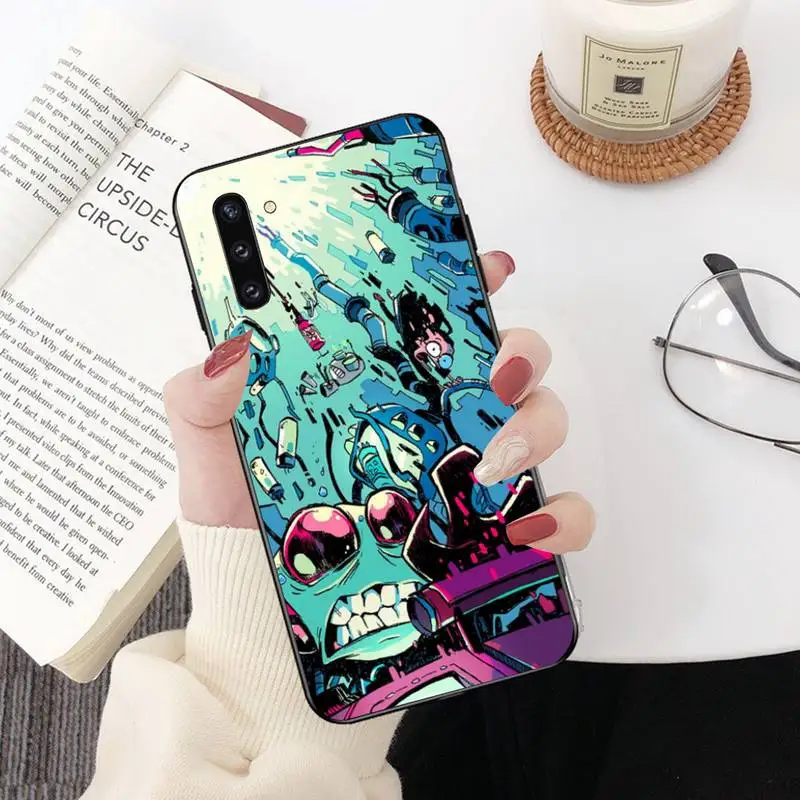 HPCHCJHM Invader zim DIY Роскошный чехол для телефона Samsung Galaxy J7 J8 J6 Plus 2018 Prime Note 7 8 9 10