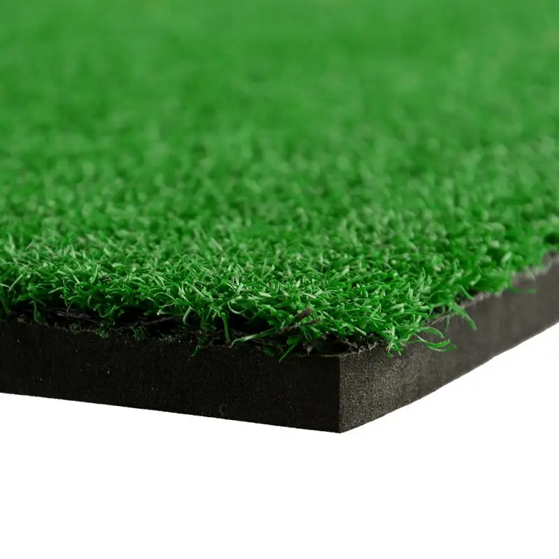 

Indoor Backyard Golf Mat Training Hitting Pad Practice Rubber Tee Holder Grass Mat Grassroots Green 60cm X 30cm Mat Dropshipping