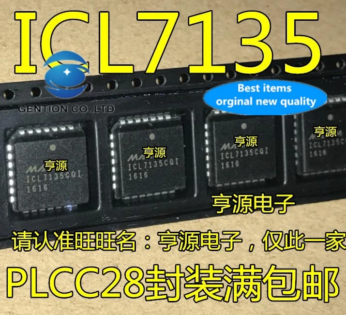 

10 шт., 100% оригинальные новые фото ICL7135 ICL7135CQI PLCC28