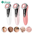 Make Up Remove + светодиодный фотонный инструмент для ухода за кожей EMS аппарат для красоты Аппарат для массажа лица лифтинг для ухода за кожей глаз косметический инструмент