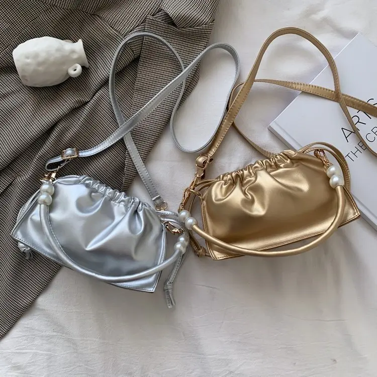 

Woman Fashionable Shoulderbag Pu / Frosted Polyester Luxury Leather Brand Handbag Crossbody Bags For Women 2020