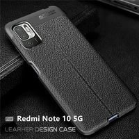 for cover xiaomi redmi note 10 5g case for redmi note 10 5g capas bumper soft leather for fundas redmi note 8 9 10 pro 10s cover