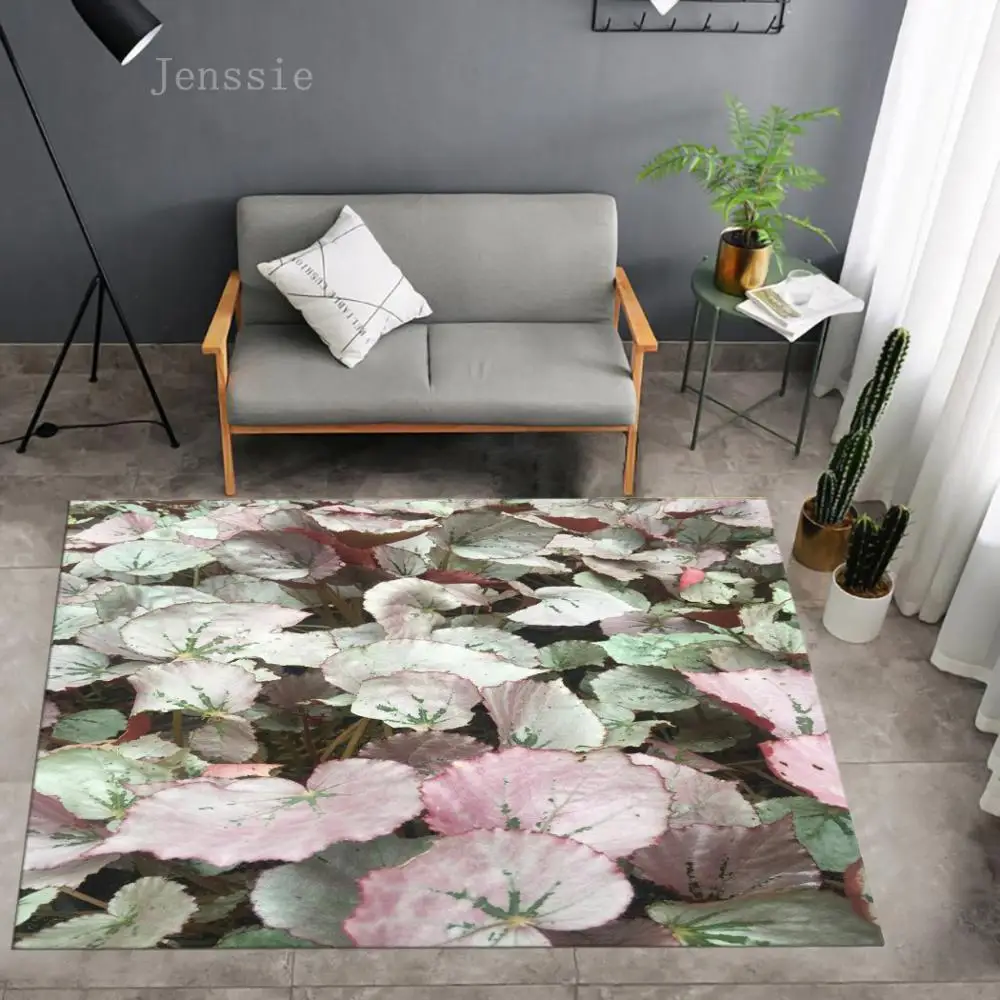 

3D Printing Carpet Flower Rug Multicolor Carpet Antislip Living Room Area Rug Large Girls Room Mat Anti-skid Corridor Mats