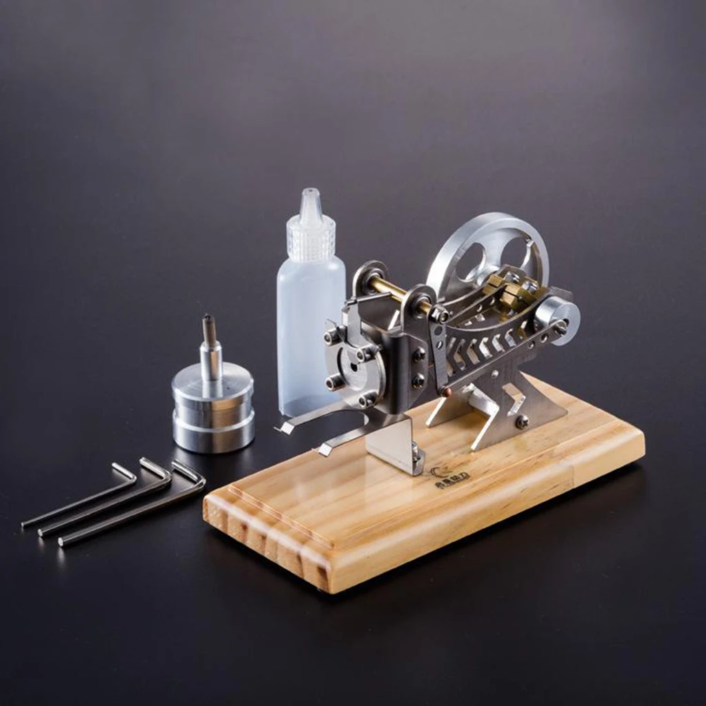 

Mini Steam Stirling Engine Motor Model Kit DIY Science Toy Creative